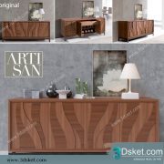 3D Model Sideboard Chest Of Drawer 171