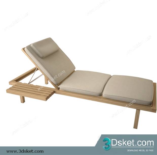 3D Model Chair 020 Free Download