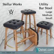 3D Model Chair 026 Free Download - Ghế