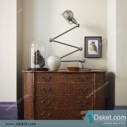 3D Model Sideboard Chest Of Drawer 177