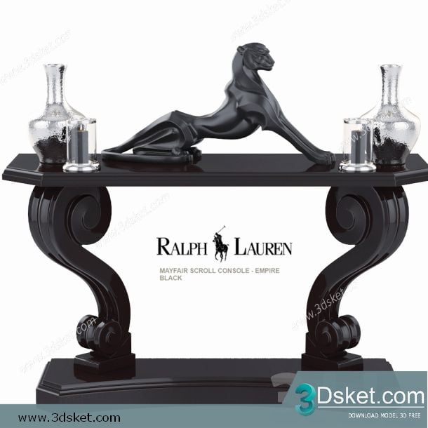 3D Model Sideboard Chest Of Drawer 235