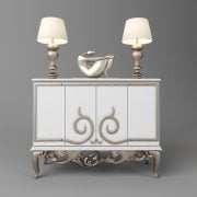 3D Model Sideboard Chest Of Drawer 036