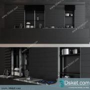 Free Download Kitchen 3D Model Nhà bếp 009