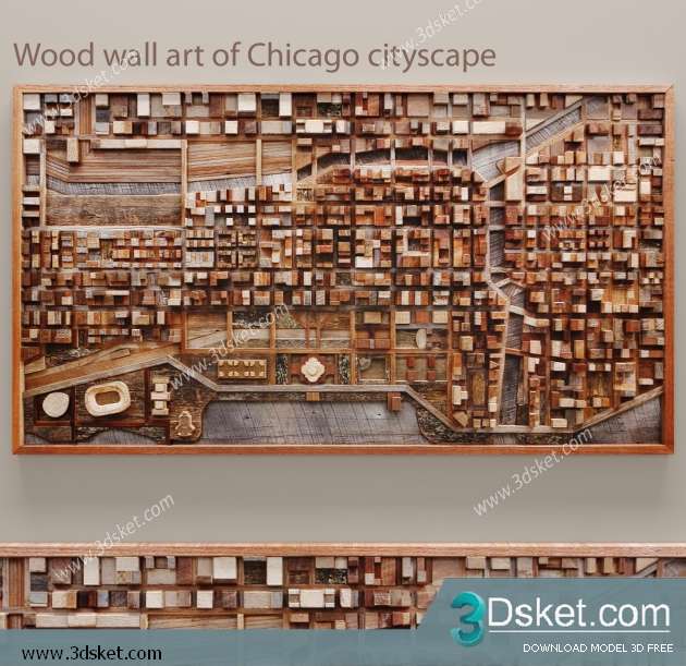 Free Download Sculpture 3D Model Điêu Khắc 001