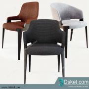 3D Model Arm Chair Free Download 029