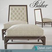 3D Model Arm Chair Free Download 017