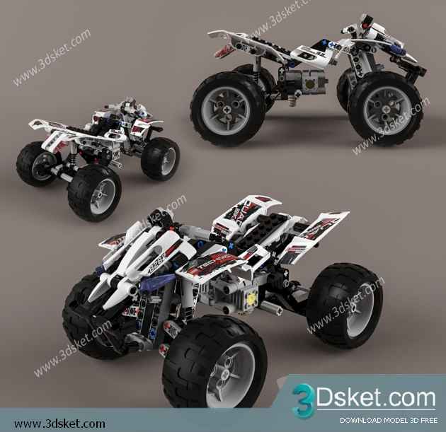 Free Download Toy 3D Model Đồ Chơi 001