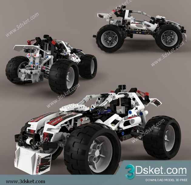 Free Download Toy 3D Model Đồ Chơi 010