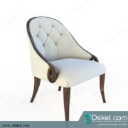 3D Model Arm Chair Free Download 041