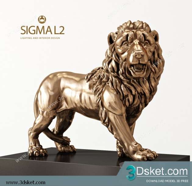 Free Download Sculpture 3D Model Điêu Khắc 033