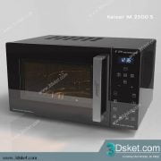 Free Download Kitchen Appliance 3D Model 037