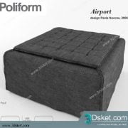 3D Model Other Soft Seating Free Download Ghế mềm 019