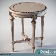 3D Model Table Chair Free Download Bàn ghế 039