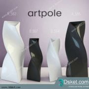 Free Download Vase 3D Model Chai Lọ 038