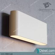 Free Download Wall Light 3D Model Đèn Tường 050