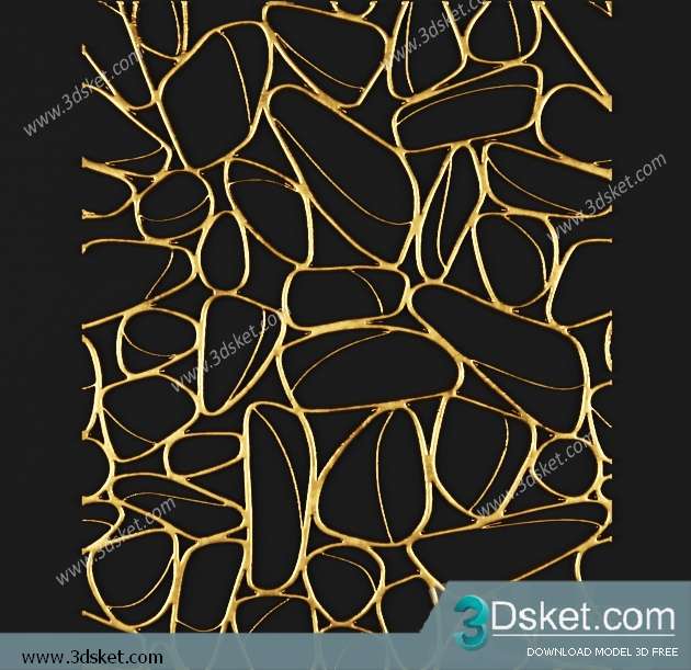 Free Download Decorative Plaster 3D Model 023