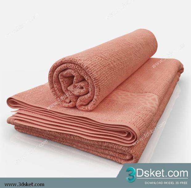 Free Download Bathroom Accessories 3D Model Đồ dùng 007