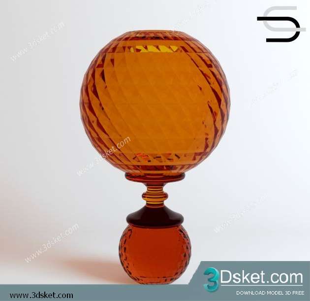 Free Download Vase 3D Model Chai Lọ 042