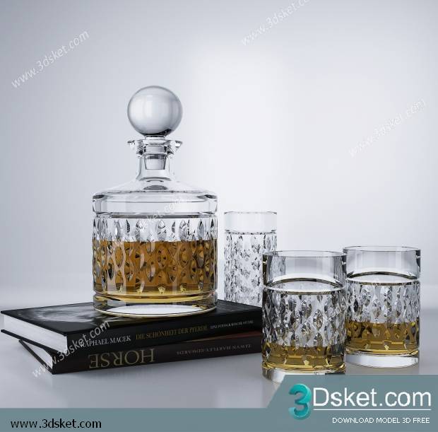 Free Download 3D Models Tableware Kitchen 072