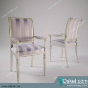 3D Model Arm Chair Free Download 013