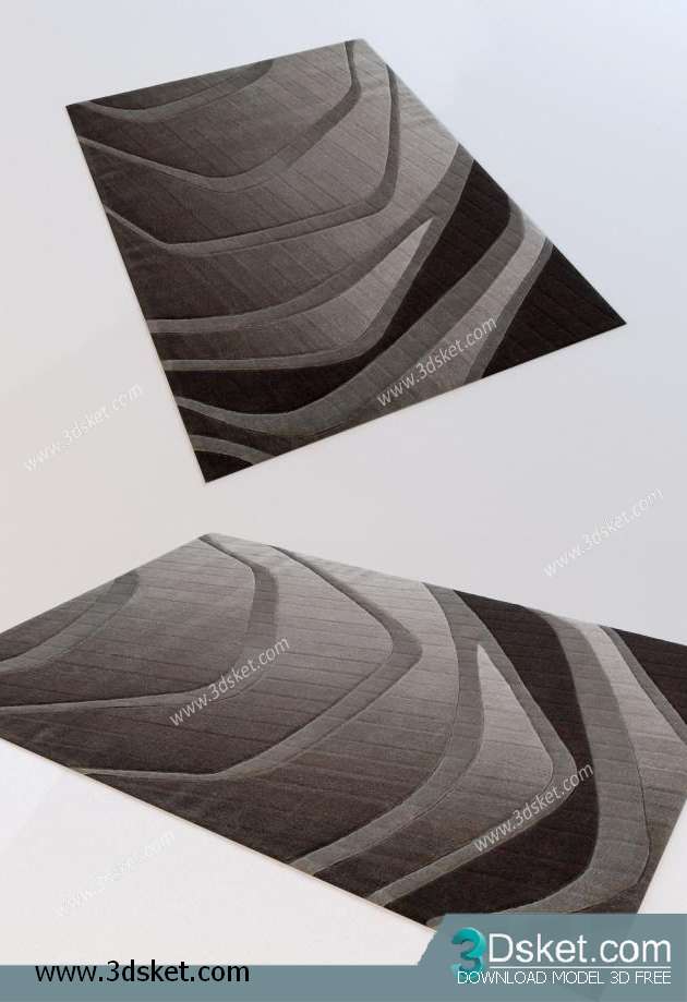 Free Download Carpets 3D Model Thảm 024