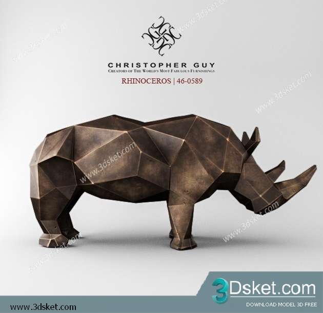 Free Download Sculpture 3D Model Điêu Khắc 035