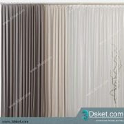Free Download Curtain 3D Model Rèm 033