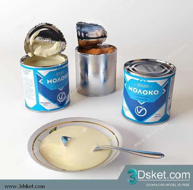 Free Download 3D Models Tableware Kitchen 074