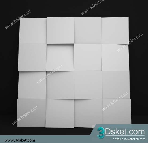 Free Download 3D Panel 3D Model 037