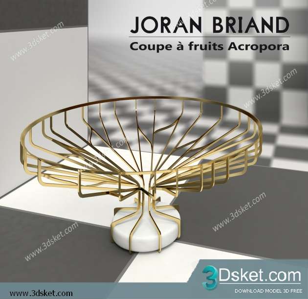 Free Download Vase 3D Model Chai Lọ 050