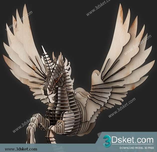 Free Download Sculpture 3D Model Điêu Khắc 037