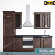 Free Download Kitchen 3D Model Nhà bếp 020