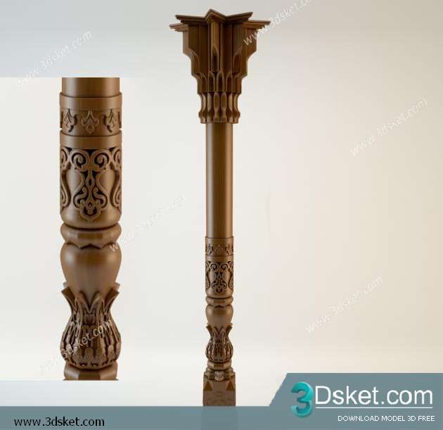 Free Download 3D Panel 3D Model 012