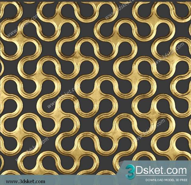 Free Download Decorative Plaster 3D Model 025