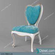 3D Model Arm Chair Free Download 014