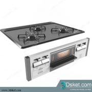 Free Download Kitchen Appliance 3D Model 045