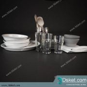 Free Download 3D Models Tableware Kitchen 079