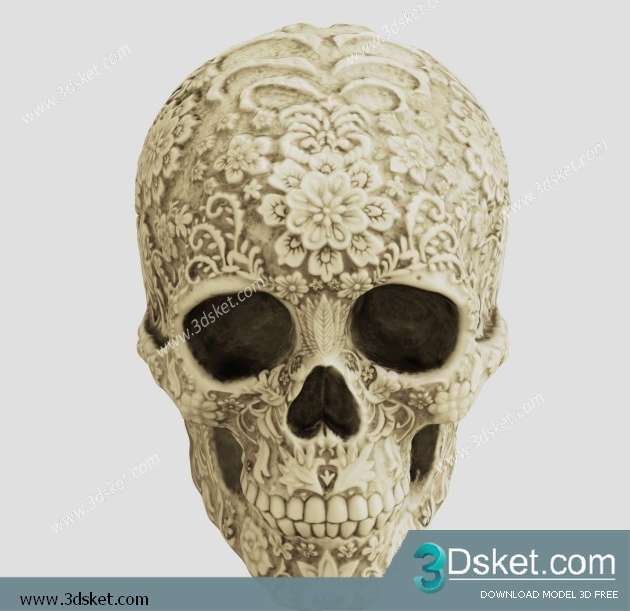 Free Download Sculpture 3D Model Điêu Khắc 005