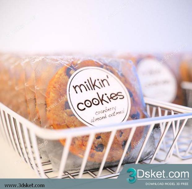 Free3D Download Food And Drinks 3D Model 052