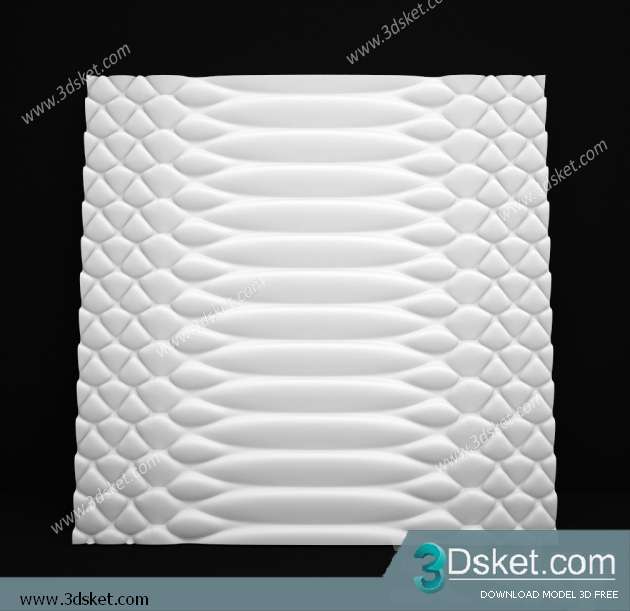 Free Download 3D Panel 3D Model 041