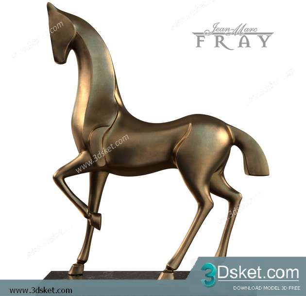 Free Download Sculpture 3D Model Điêu Khắc 038