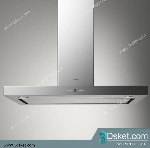 Free Download Kitchen Appliance 3D Model 046