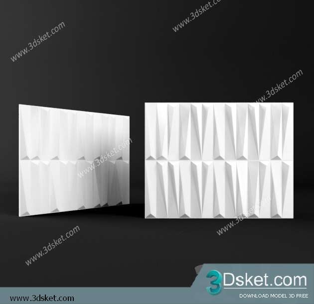 Free Download 3D Panel 3D Model 040