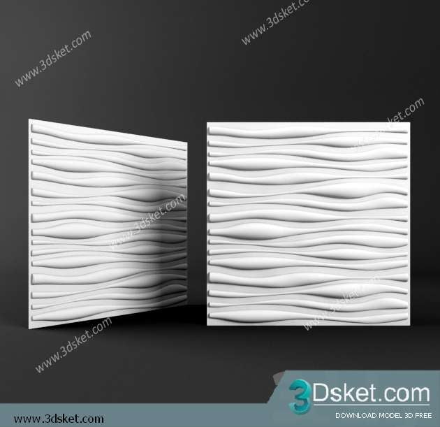 Free Download 3D Panel 3D Model 042