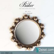 Free Download Mirror 3D Model Gương 036