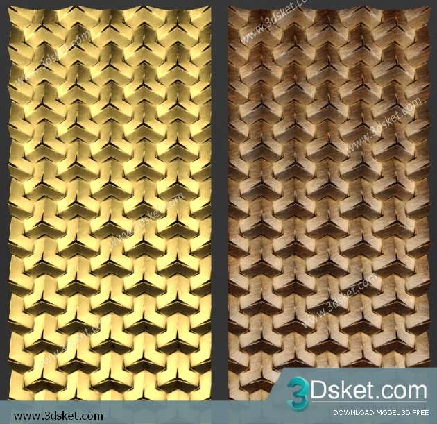 Free Download 3D Panel 3D Model 045