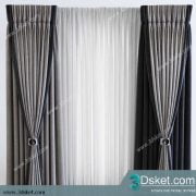 Free Download Curtain 3D Model Rèm 040