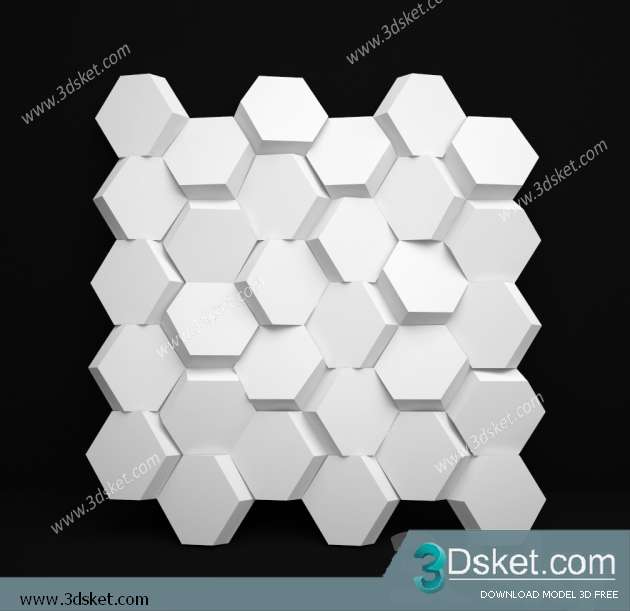 Free Download 3D Panel 3D Model 046