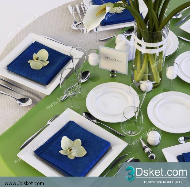 Free Download 3D Models Tableware Kitchen 082