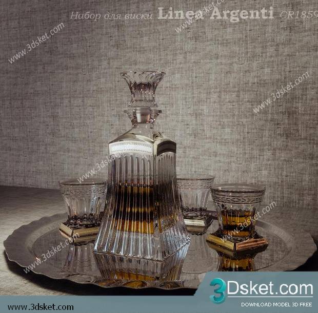 Free Download 3D Models Tableware Kitchen 084